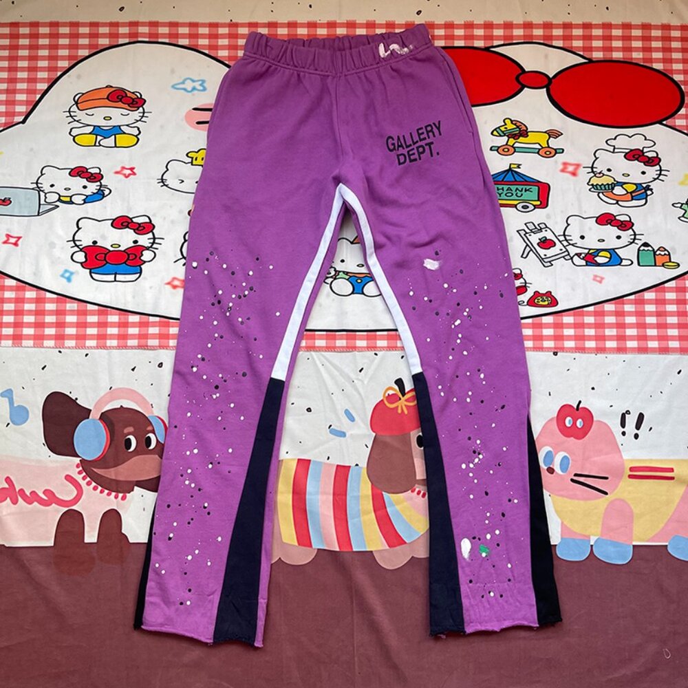 Gallery Dept. Purple Flare Pants